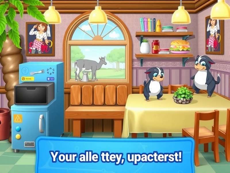 Animal Restaurant Tales Game Screenshot